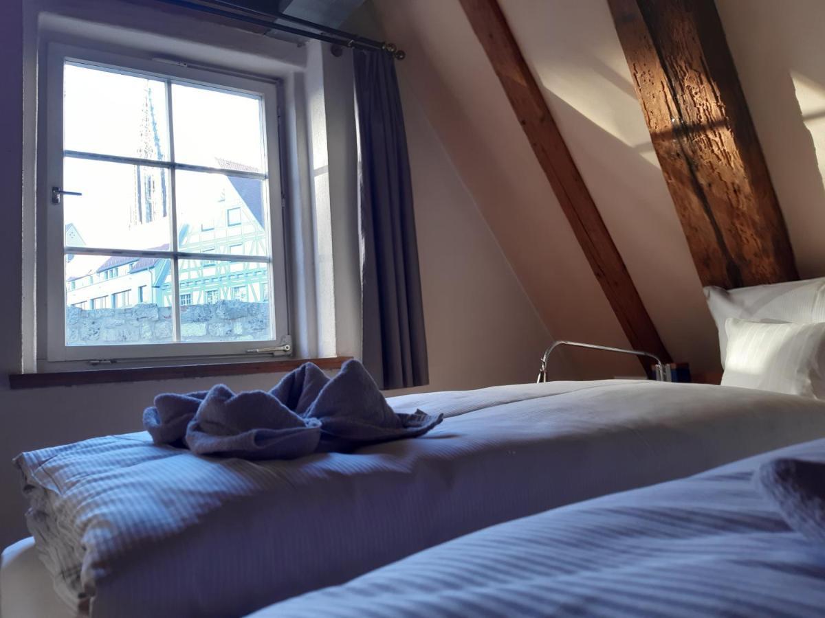 Schiefes Haus Hotel Ulm Buitenkant foto