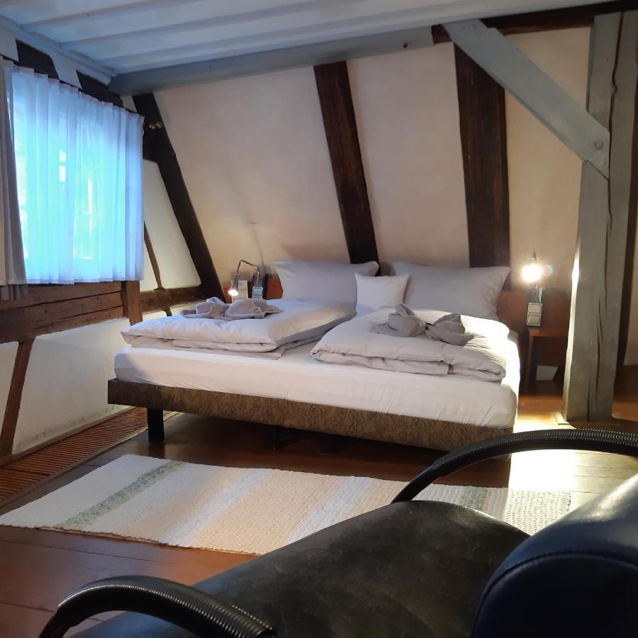 Schiefes Haus Hotel Ulm Buitenkant foto