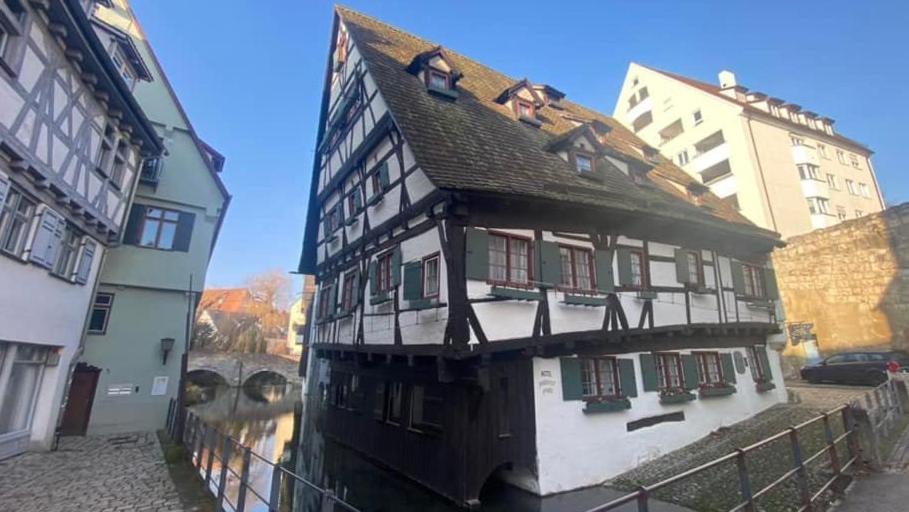 Schiefes Haus Hotel Ulm Buitenkant foto