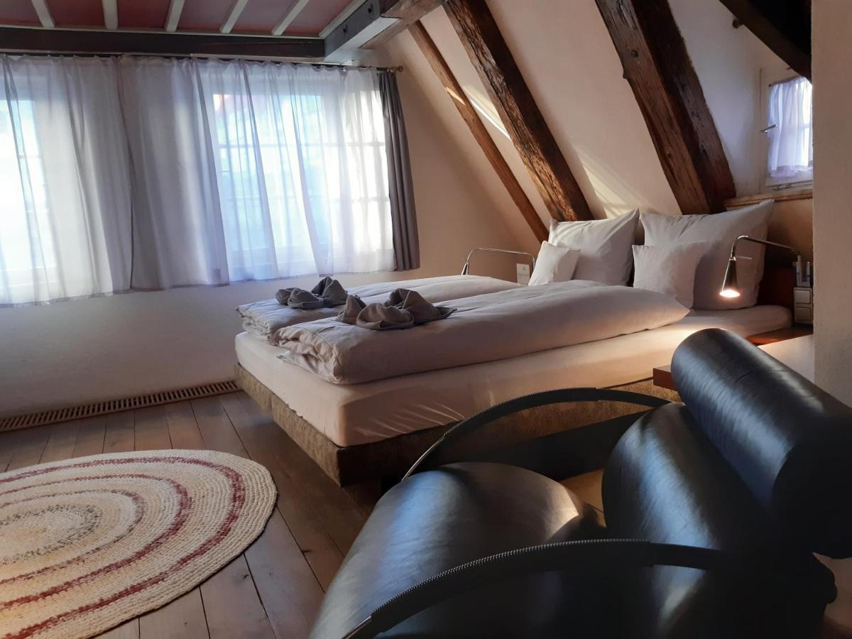 Schiefes Haus Hotel Ulm Buitenkant foto