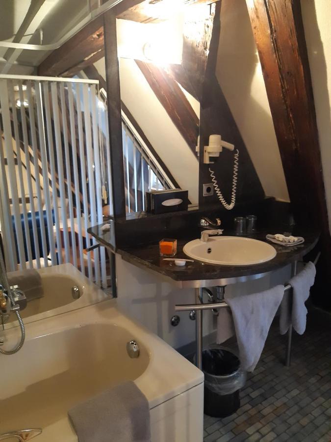 Schiefes Haus Hotel Ulm Buitenkant foto
