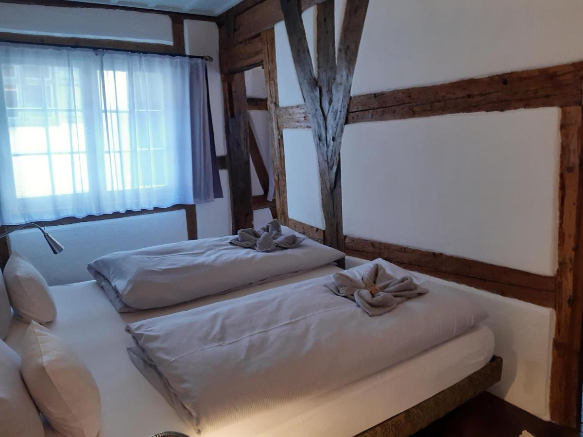 Schiefes Haus Hotel Ulm Buitenkant foto