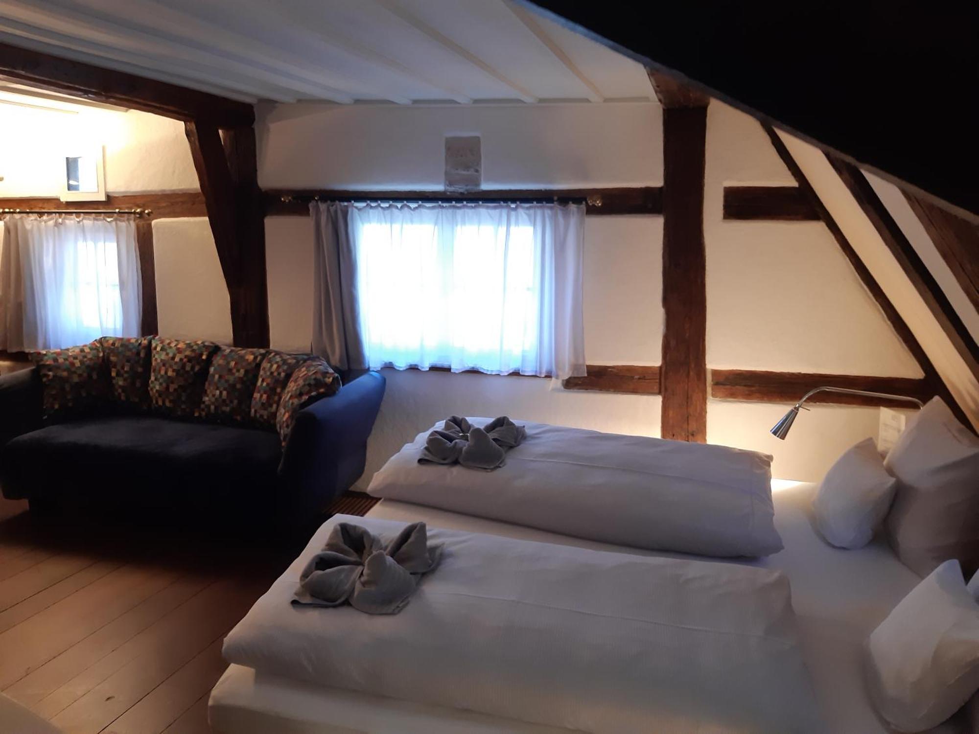 Schiefes Haus Hotel Ulm Kamer foto